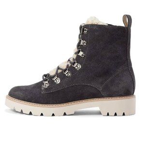 Dolce Vita Boots Puck Anthracite Suede Booties